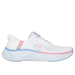 Skechers Slip-ins: Skech Cloud - Perfectly Plush - Biały/Wielokolorowy