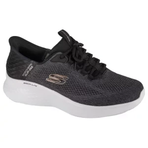 Skechers Slip-Ins: Skech-Lite Pro - Primebase 232466-BKGY, Męskie, Czarne, buty sneakers, tkanina, rozmiar: 41