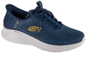 Skechers Slip-Ins: Skech-Lite Pro - Primebase 232466-NVYL, Męskie, Granatowe, buty sneakers, tkanina, rozmiar: 39,5