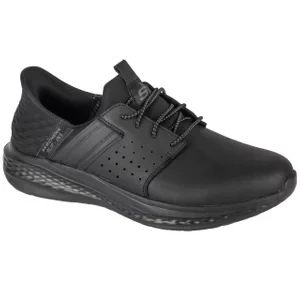 Zdjęcie produktu Skechers Slip-Ins: Slade - Zachary 210828-BBK, Męskie, Czarne, buty sneakers, skóra syntetyczna, rozmiar: 44