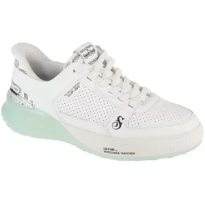 Skechers Slip-Ins: Snoop Sizzle Toke 251170-WHT, Męskie, Białe, buty sneakers, skóra naturalna, rozmiar: 41