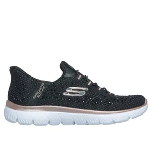 Skechers Slip-ins: Summits - Brilliant Shine - Czarny/Rozowe Zloto