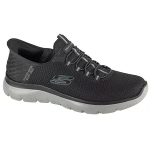 Skechers Slip-Ins Summits - High Range 232457-BKCC, Męskie, Czarne, buty sneakers, tkanina, rozmiar: 42