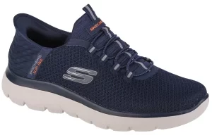 Skechers Slip-Ins Summits - High Range 232457-NVY, Męskie, Granatowe, buty sneakers, tkanina, rozmiar: 41