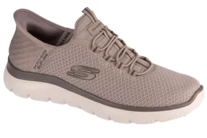 Skechers Slip-Ins Summits - High Range 232457-TPE, Męskie, Szare, buty sneakers, tkanina, rozmiar: 41