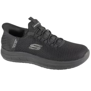 Skechers Slip-Ins: Summits SR - Enslee 108144EC-BBK, Damskie, Czarne, buty sneakers, tkanina, rozmiar: 37