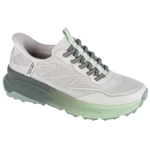 Skechers Slip-Ins: Switch Back - Mist 180157-GYGR, Damskie, Szare, buty sneakers, tkanina, rozmiar: 36