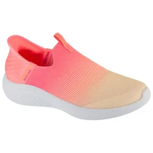 Skechers Slip-Ins Ultra Flex 3.0 - Beauty Blend 150183-NPYL, Damskie, Różowe, buty sneakers, tkanina, rozmiar: 36