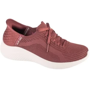 Skechers Slip-Ins Ultra Flex 3.0 - Brilliant 149710-BURG, Damskie, Czerwone, buty sneakers, tkanina, rozmiar: 35