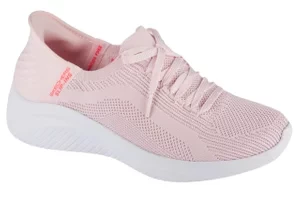 Skechers Slip-Ins Ultra Flex 3.0 - Brilliant 149710-LTPK, Damskie, Różowe, buty sneakers, tkanina, rozmiar: 36