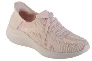 Skechers Slip-Ins Ultra Flex 3.0 - Brilliant 149710-NAT, Damskie, Beżowe, buty sneakers, tkanina, rozmiar: 35