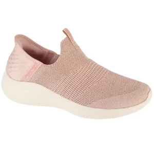 Skechers Slip-Ins Ultra Flex 3.0 - Glitter Me 149591-RSGD, Damskie, Różowe, buty sneakers, tkanina, rozmiar: 36