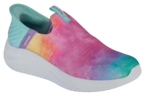 Skechers Slip-ins: Ultra Flex 3.0 - Pastel Clouds 303803L-MLT, Dla dziewczynki, Wielokolorowe, buty sneakers, tkanina, rozmiar: 33