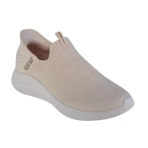 Skechers Slip-Ins Ultra Flex 3.0-Shiny Night 149594-OFWT, Damskie, Białe, buty sneakers, tkanina, rozmiar: 36