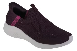 Skechers Slip-Ins Ultra Flex 3.0-Shiny Night 149594-WINE, Damskie, Bordowe, buty sneakers, tkanina, rozmiar: 36