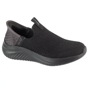 Skechers Slip-Ins Ultra Flex 3.0 - Smooth Step 403844L-BBK, Dla dziewczynki, Czarne, buty sneakers, tkanina, rozmiar: 36