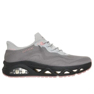 Skechers Slip-ins: UNO Glide-Step - Air Gliders - Grafitowy / Rozowy beżowy