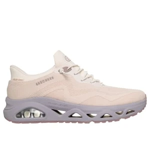 Skechers Slip-ins: UNO Glide-Step - Air Gliders - Naturalny/Fioletowy
