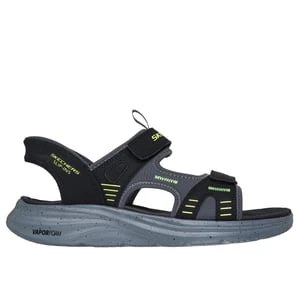 Skechers Slip-ins: Vapor Foam SandaÅ‚y - Korro - Czarny/Limonkowy