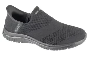 Skechers Slip-ins: Virtue - Sleek 104425-BBK, Damskie, Czarne, buty sneakers, tkanina, rozmiar: 36