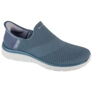 Skechers Slip-ins: Virtue - Sleek 104425-SLT, Damskie, Niebieskie, buty sneakers, tkanina, rozmiar: 36