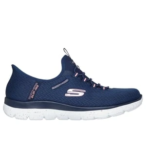 Skechers Slip-ins Waterproof: Summits - Best Choice - Granatowy/Koralowy