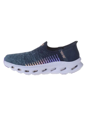 Zdjęcie produktu Skechers Slippersy "Go Walk Glide" w kolorze granatowym rozmiar: 37