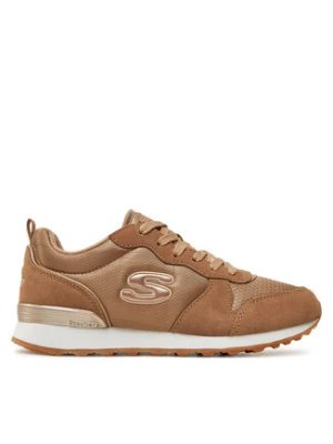 Skechers Sneakersy 111/TAN Brązowy