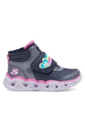 Skechers Sneakersy 302669L NVPK Granatowy
