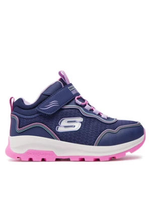 Skechers Sneakersy 303451L/NVMT Granatowy