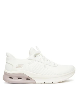Skechers Sneakersy Bobs Arc Waves 2.0-Now It 117638/OFWT Biały