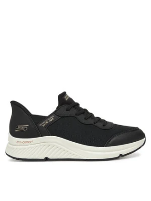 Skechers Sneakersy Bobs Arch Comfort B Sweet-A Look 117627/BLK Czarny