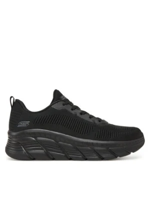 Skechers Sneakersy Bobs B Flex Hi-Flying Hi 117385/BBK Czarny