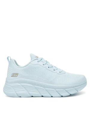 Skechers Sneakersy Bobs B Flex Hi-Flying Hi 117385/LTBL Niebieski