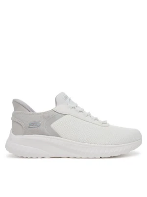 Skechers Sneakersy Bobs Squad Chaos-Tough Walk 118303/OFWT Biały