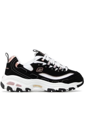 Skechers Sneakersy Devoted Fan 13154/BKRG Czarny