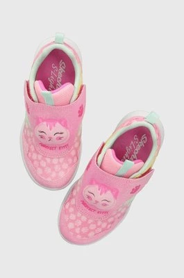 Skechers sneakersy dziecięce GLIMMER KICKS kolor różowy
