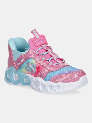 Skechers sneakersy dziecięce INFINITE HEART LIGHTS ETERNAL SHIMMER