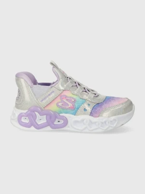 Skechers sneakersy dziecięce INFINITE HEART LIGHTS ETERNAL SHIMMER