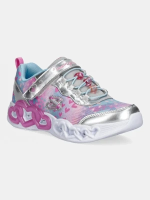 Skechers sneakersy dziecięce INFINITE HEART LIGHTS - HEART