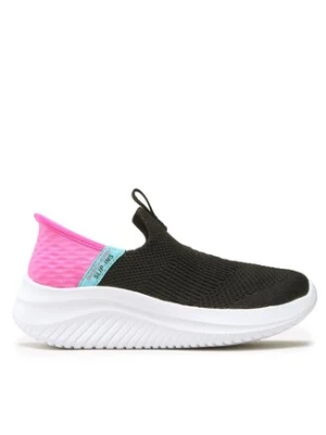 Skechers Sneakersy Fresh Time 303800L/BKPK Czarny