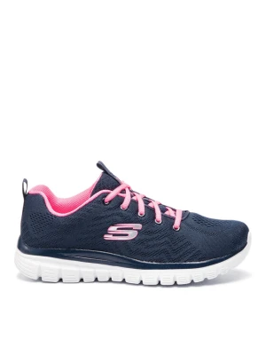 Skechers Sneakersy Get Connected 12615 / NVHP Granatowy