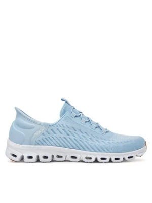 Skechers Sneakersy Glide-Step-Tranquility 104574/LTBL Błękitny