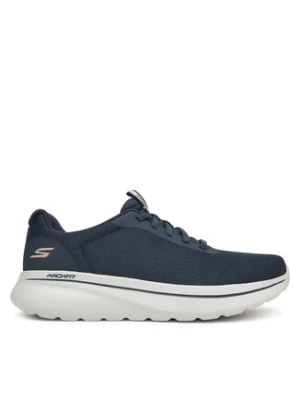 Skechers Sneakersy Go Walk Arch Fit N-Joy 217078 NVY Granatowy
