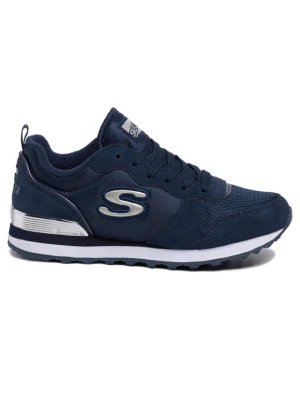 Skechers Sneakersy Goldn Gurl 111 / NVY Granatowy