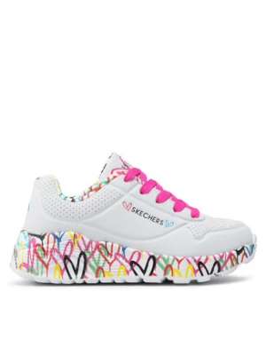 Skechers Sneakersy Lovely Luv 314976L/WMLT Biały