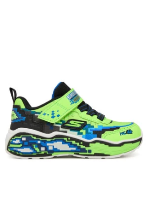 Skechers Sneakersy Mega Scene 402162N/LMBK Zielony