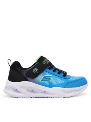 Skechers Sneakersy Meteor-Lights - Krendox 401495L/BKBL Niebieski