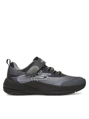 Skechers Sneakersy Microspec Advance- 403926L/BKSL Czarny