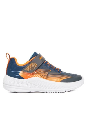 Skechers Sneakersy Microspec Advance- 403926L/NVOR Granatowy